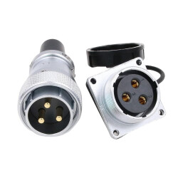 TPWS20 3 Pin 20mm Waterproof Connector Kit - Motorobit