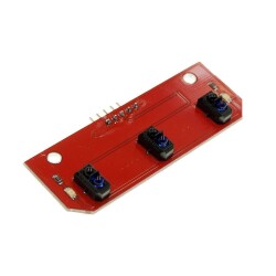 Triple Line Following Sensor Module Card - TCRT5000 