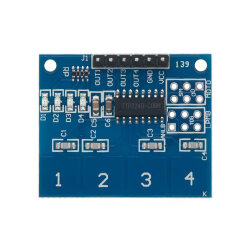 TTP224 4-Channel Digital Touch Sensor Module - 2