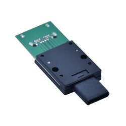 Type-C Dişi - Plastik Erkek Test Soketi - Açık Devre - 4