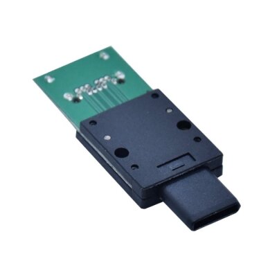 Type-C Female - Plastic Male Test Socket - Open Circuit - 4
