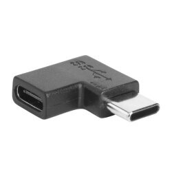 Type-C Female to Male Converter - 90 Degree Horizontal - 1