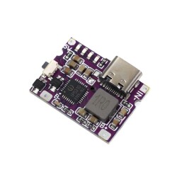 Type-C Li-ion 18650 Battery Charging Circuit - Powerbank Module with USB Output 