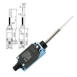 TZ-8166 Metal Gövde Limit Switch - 2