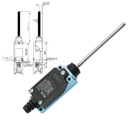 TZ-8167 Metal Gövde Limit Switch - 2