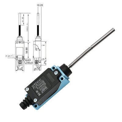 TZ-8168 Metal Gövde Limit Switch - 2