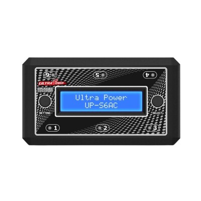 UP-S6AC 6 Kanal 1S AC/DC LiPo LiHv Pil Şarj Cihazı - 1