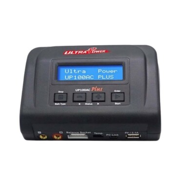 UP100AC Plus 100W 10A 1-6S LiPo LiHv Pil Şarj Cihazı - 1