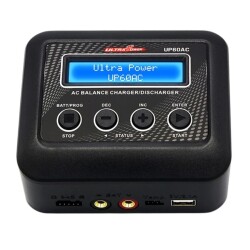 UP60AC 60W 6A 2-4S LiPo LiHv Pil Şarj Cihazı 