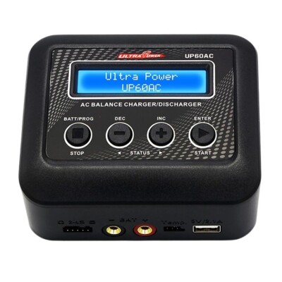 UP60AC 60W 6A 2-4S LiPo LiHv Pil Şarj Cihazı - 1