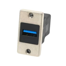 USB 3.0 A Dişi - USB 3.0 B Dişi Panel Tipi Konnektör - SUSB3.0-AB-C