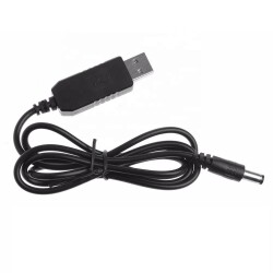 USB 5V - 12V Voltaj Yükseltici Booster 1m - 1