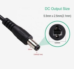 USB 5V - 12V Voltaj Yükseltici Booster 1m - 2