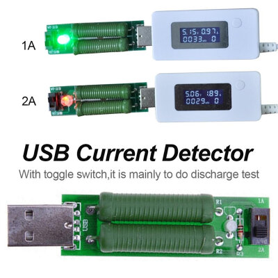 USB 5V 1A/2A Akım Test Modülü - 3