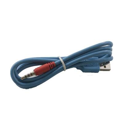 USB - Aux 3.5mm Stereo Jack Cable 4 Nodes 1 Meter - 1