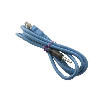 USB - Aux 3.5mm Stereo Jack Kablo 3 Boğum 1 Metre - 1