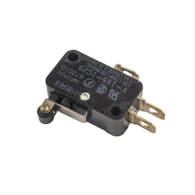 V-155-1C25 Micro Switch 3-Pin - Siyah - 1