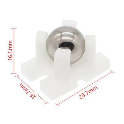 W420 Mini Steel Ball Caster Wheel - 3
