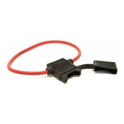 Waterproof Blade Fuse Holder - 16AWG - Motorobit