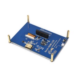 WaveShare 5-inch 800x480 Resistive Touch HDMI Display - 3