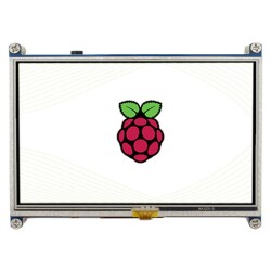WaveShare 5-inch 800x480 Resistive Touch HDMI Display - 1