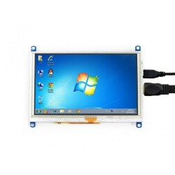 WaveShare 5 Inch (G) 800x480 Touchscreen HDMI Display 