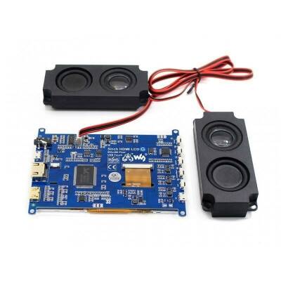WaveShare 5 Inch (G) 800x480 Touchscreen HDMI Display - 4