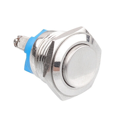WD16H-G0 16mm Çıkık Yaylı Metal Buton - 1