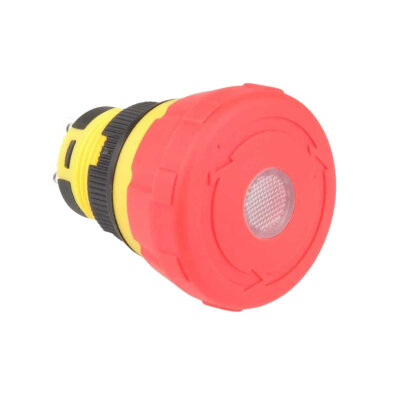 WD16M-M2Z-D 16mm Işıklı Plastik Acil Stop Butonu 2NO - 1