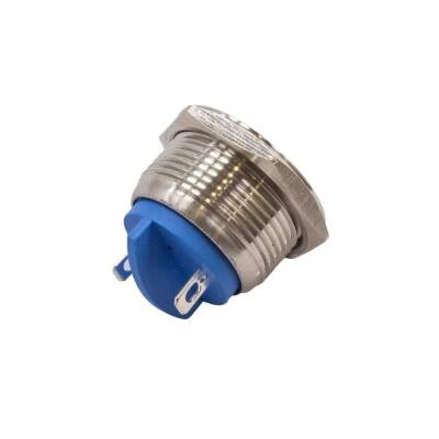 WD19H-Q1 19mm Ball Head Momentary Metal Button - 2