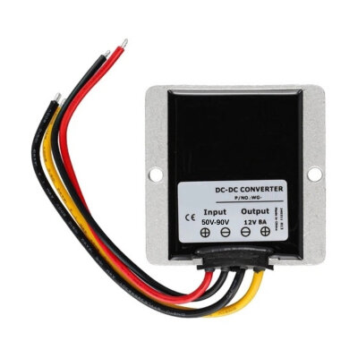 WG-90S1208 DC-DC 50-90V to 12V 8A Voltage Reducer Module - 2