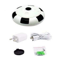 Wireless Panoramic Camera 1080P Night Vision Baby Camera - 3