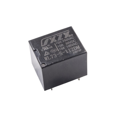 WL73-S-112DM 12V 10A Relay 4-Pin - 1