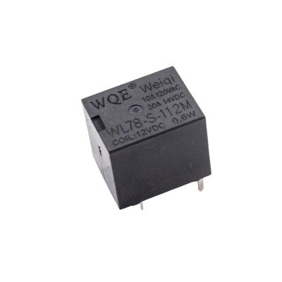 WL78-S-112M 12V 20A Relay 4-Pin - 1