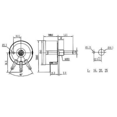 WX112 47K 5W Single Turn Potentiometer - 3