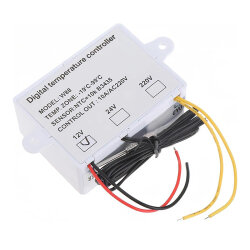 XH-W1411 W88 DC12V 10A Röle Çıkışlı Dijital Termostat - 2