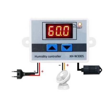 XH-W3005 220V AC Digital Humidity Controller - 3