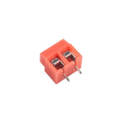 XP126 5mm 2 Pin Terminal Block - Orange