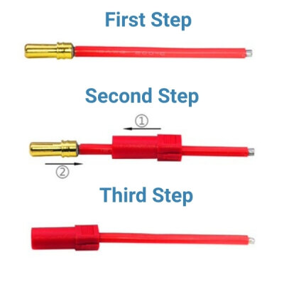 XT150 Lipo Battery Connector Set - 3
