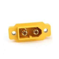 XT60E-M Panel Type Male Connector - XT60 - 1