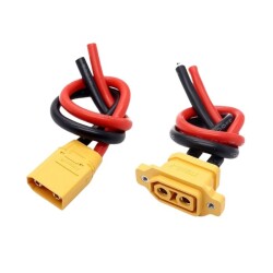 XT90E Female-Male Lipo Battery Charging Cable Set 10cm