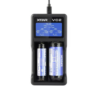 Xtar VC2 Li-ion 18650 Battery Charger - 2