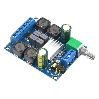 XY-502 TPA3116D2 2x50W Çift Kanal Stereo Amfi Devresi - 1