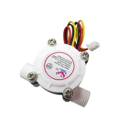 YF-S302 3.5-24V Water Flow Sensor (Marine) Flowmeter G1/4'' 0.3-6L/Dk 