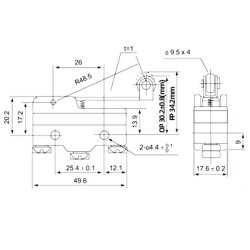 Z-15GW2-B Micro Switch 3-Pin - 2