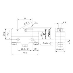 Z-15GW21-B Micro Switch 3-Pin - 2