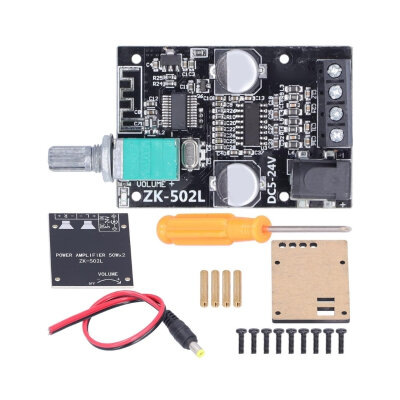 ZK-502L 2x50W 5.0 Bluetooth Amplifier Circuit - 2