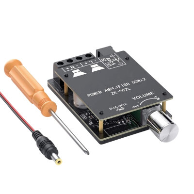ZK-502L 2x50W 5.0 Bluetooth Amplifier Circuit - 1