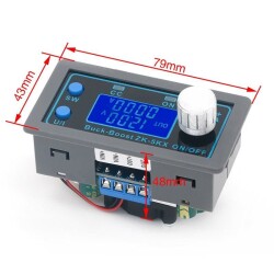 ZK-5KX 0.6-36V 5A Ekranlı Voltaj Düşürücü - Yükseltici Modül - 4