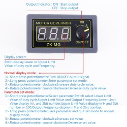 ZK-MG DC 5V-30V 5A PWM Motor Hız Kontrol Kartı - 3